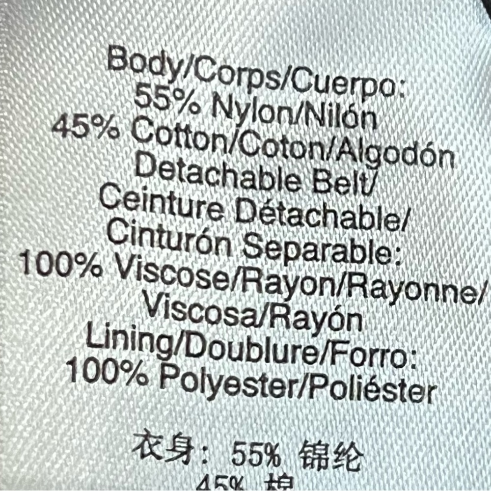 DKNY Metallic Lace Overlay V-Neck Dress With Sheer Sleeves - Picture 14 of 16